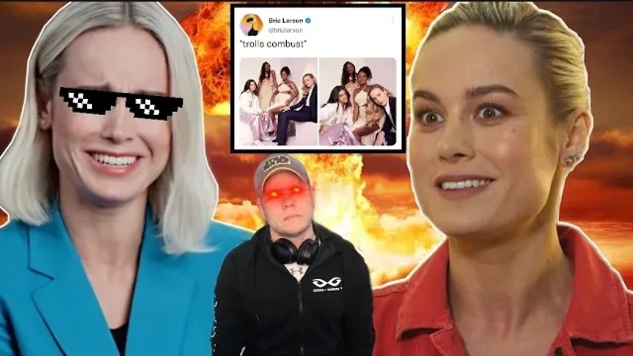 Brie Larson RESPONDS After Interview MELTDOWN Goes Viral | Captain Marvel is BACK!