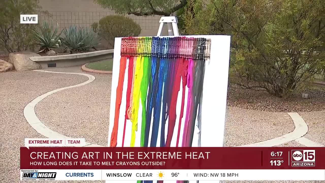Will it melt? Putting crayons to the heat test