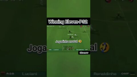 JOGADA QUE TODO MUNDO FAZIA NO WINNING ELEVEN (PRO EVOLUTION SOCCER PES)- PS2