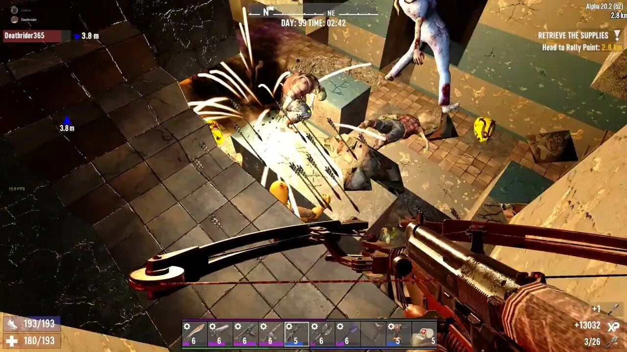 7 Days To Die | Alpha 20 - RWG | Ep 19 | Horde Day 98 at the Hospital