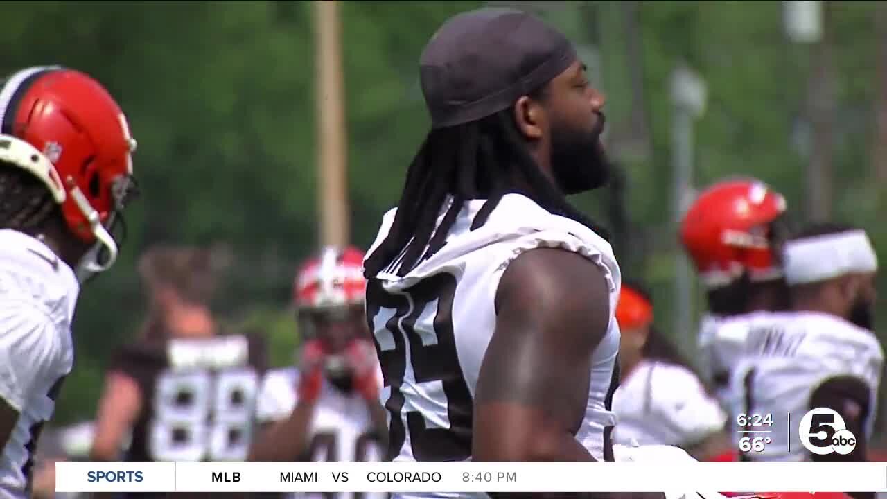 'Beginning of something special': Browns new additions get to work at OTAs