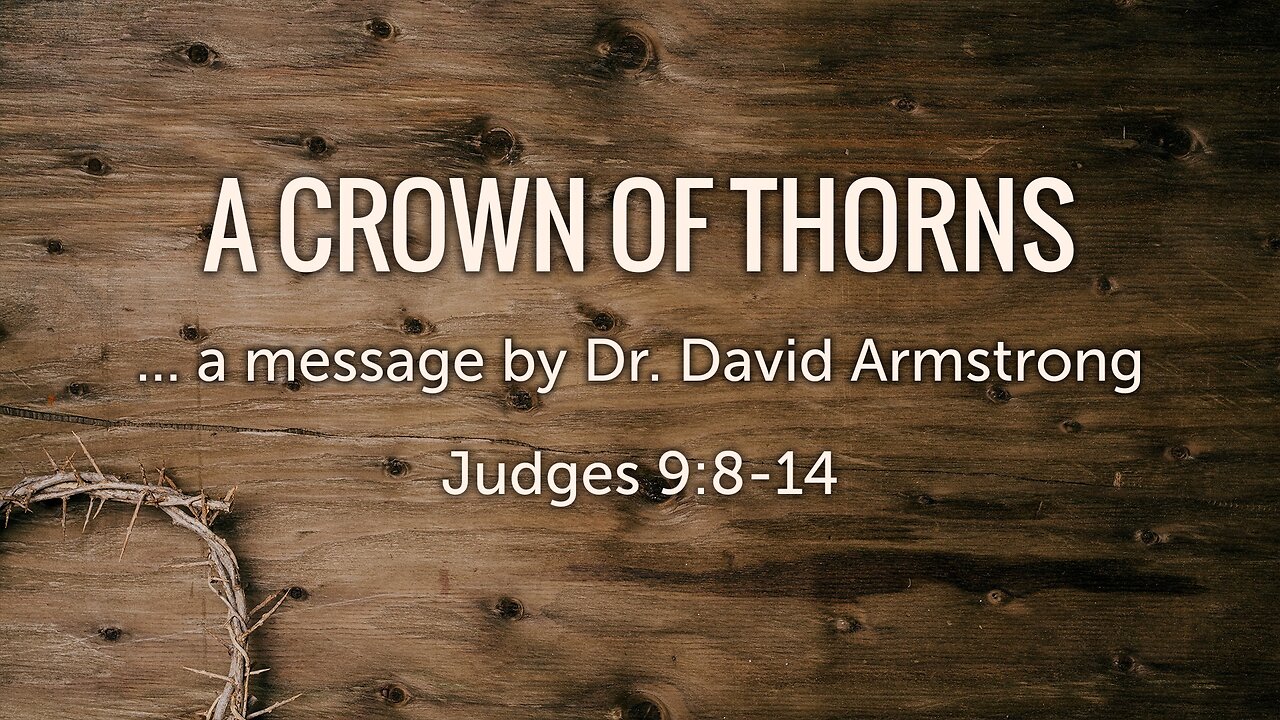 Feb, 21, 2023 - Colorado Capitol Connection - MESSAGE - A Crown of Thorns (Judg. 9:8-14)