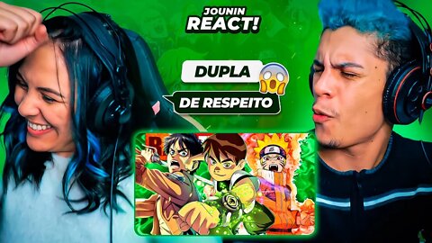 Rap Então Eu Transformo (BEN 10, EREN, NARUTO...) Ft. @VG BEATS // TK RAPS | [React Rap Nerd] 🔥