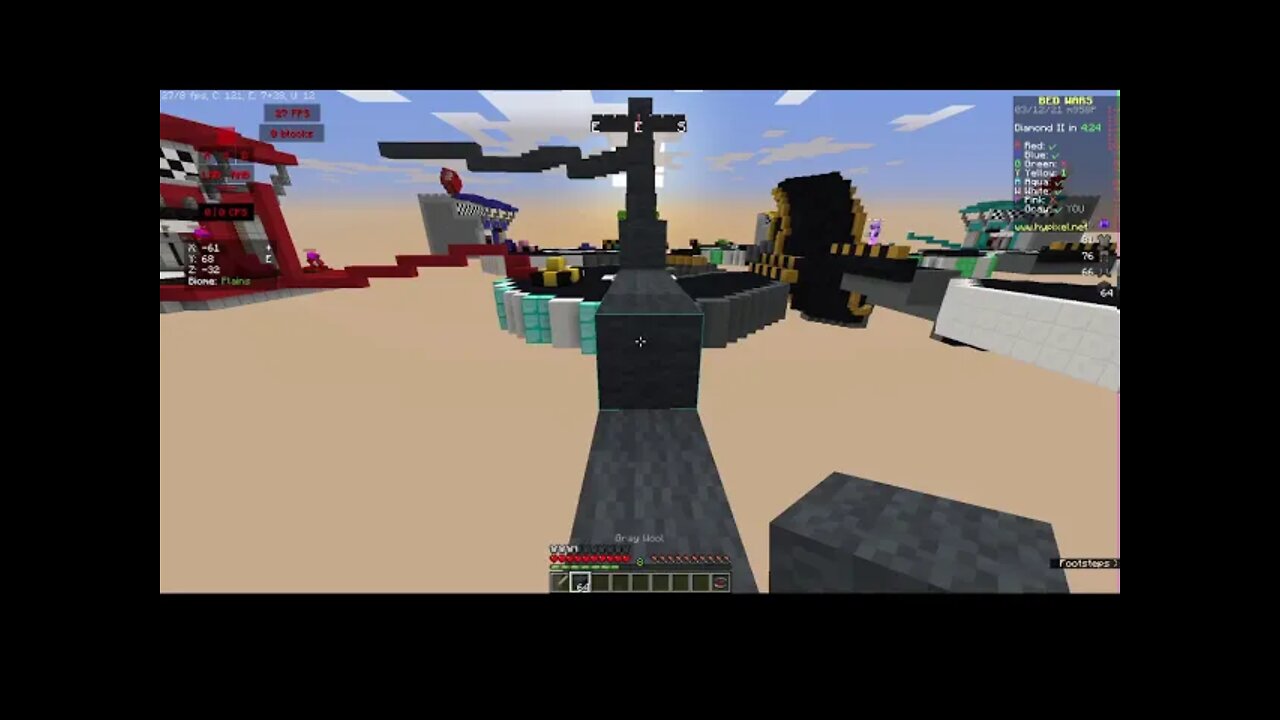 one hour of uncut bedwars