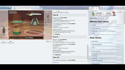 Playing More Pokemon Showdown Random Battles