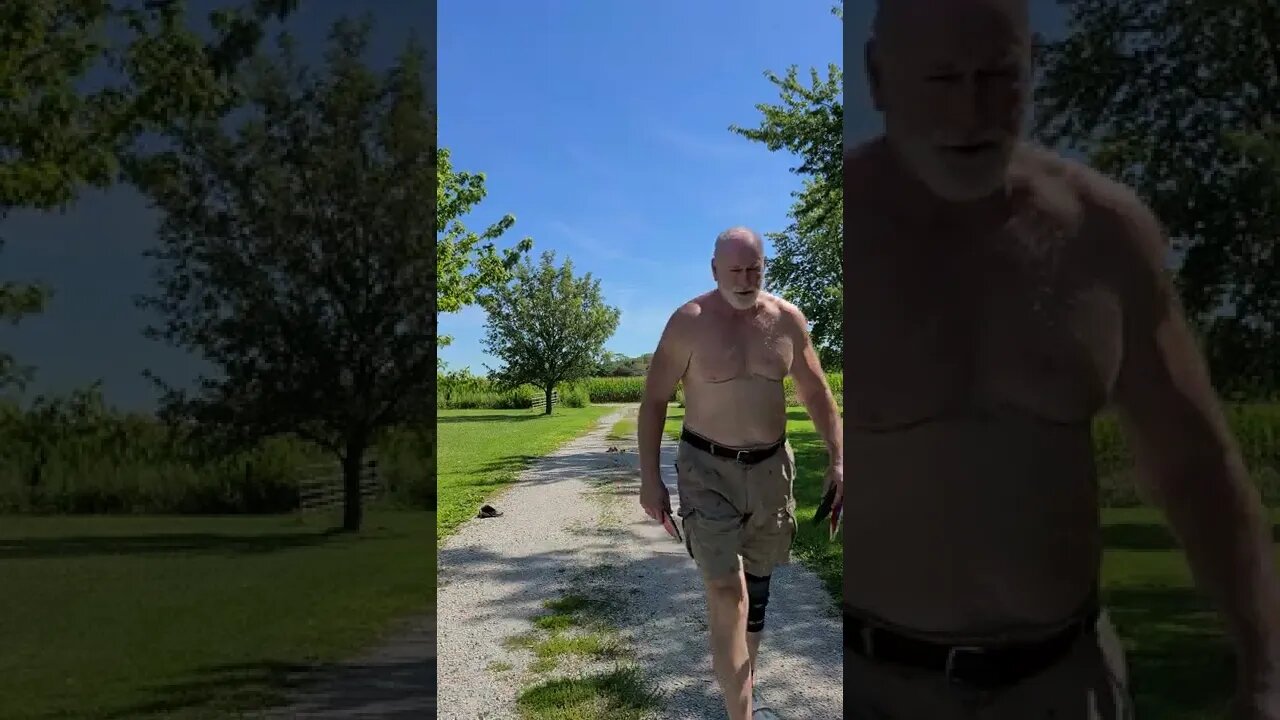 Discus Throw practice for Senior Olympics, Session One , Crazy 🤪 old man