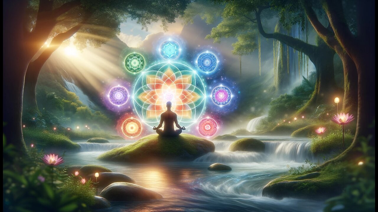 "Chakra Serenity: Meditation Music for Stress & Sleep"