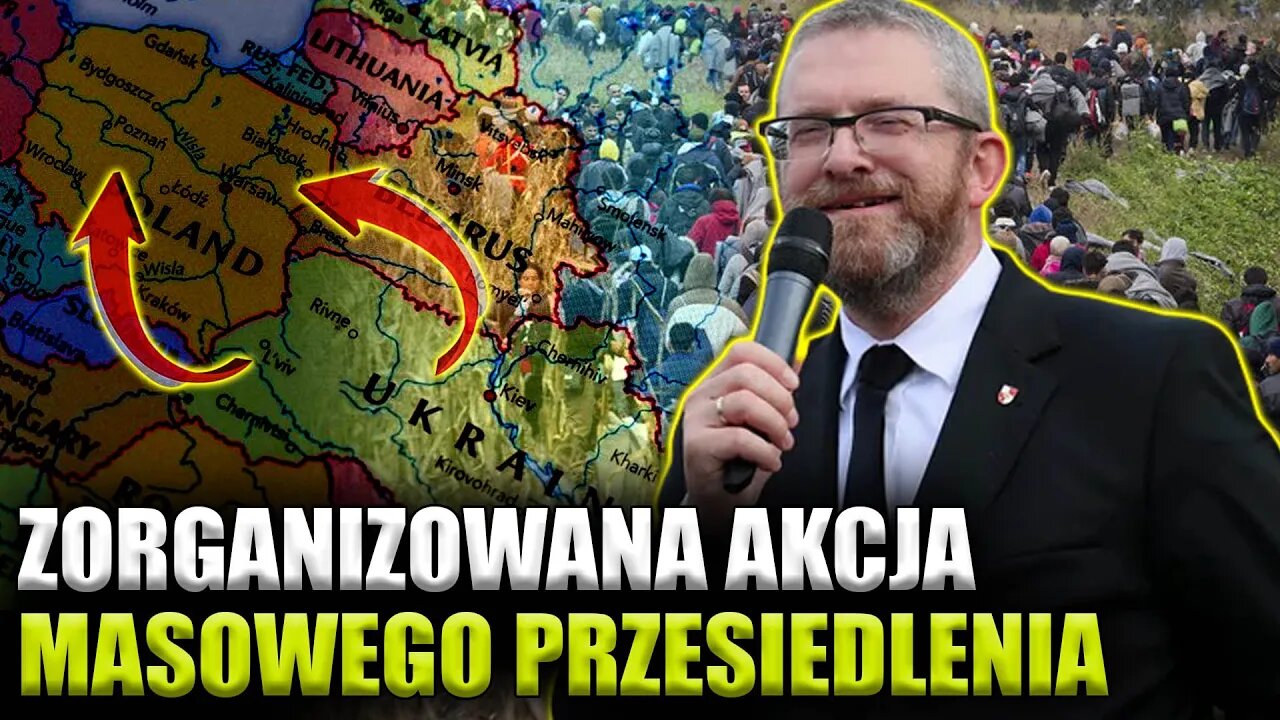 G. Braun: Zorganizowana akcja MASOWEGO PRZESIEDLENIA ludności! Stop ukrainizacji Polski!