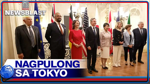 G7 foreign ministers, nagpulong sa Tokyo para pag-usapan ang digmaan ng Hamas-Israel