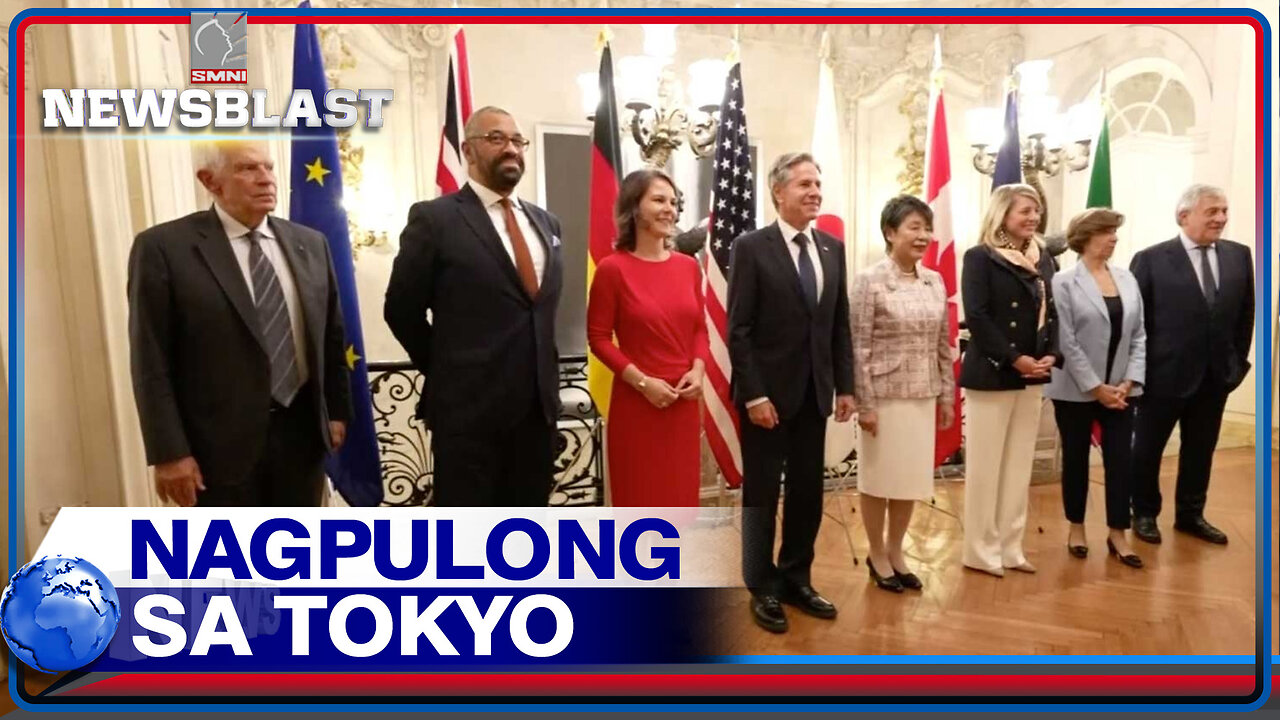 G7 foreign ministers, nagpulong sa Tokyo para pag-usapan ang digmaan ng Hamas-Israel
