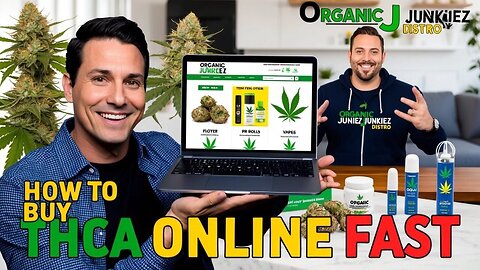 How to Buy THCA Products Online Fast: Step-by-Step Guide | Organic Junkiez Distro 🌿🛒"**