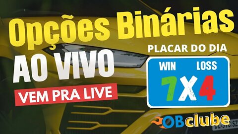 IQ OPTION E BINOMO - Operando Opções Binárias ao Vivo