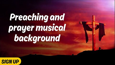 Preaching and prayer musical background