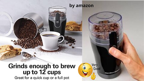 Hamilton Beach Fresh Grind Electric Coffee Grinder
