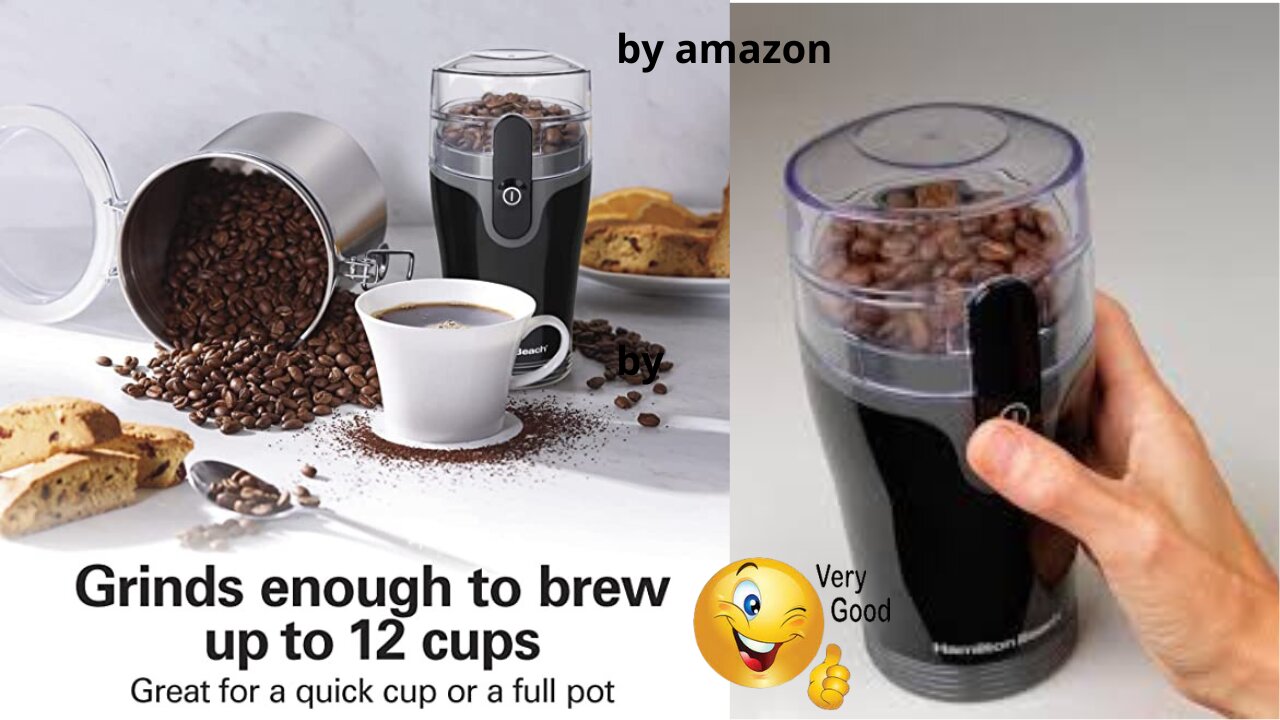 Hamilton Beach Fresh Grind Electric Coffee Grinder