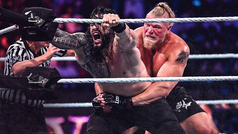 Roman VS Broke lishner Dengerous fighting...