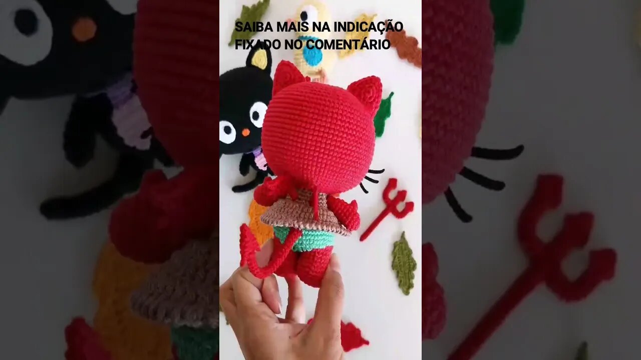 CURSO DE AMIGURUMI ONLINE VEJA COMO APRENDER #shorts