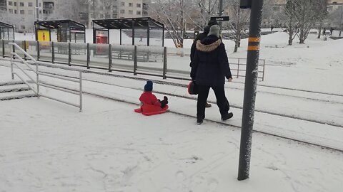Snow returns