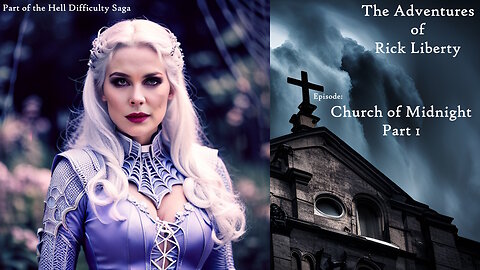 Flashback S2E03 Church of Midnight PART 1 - Adventures of Rick Liberty AI Art Video Book