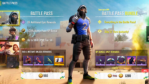 all 50 S11 Purchased rewards from the battle pass of CODM(CODM tweaks anymore IDK what Season it is)