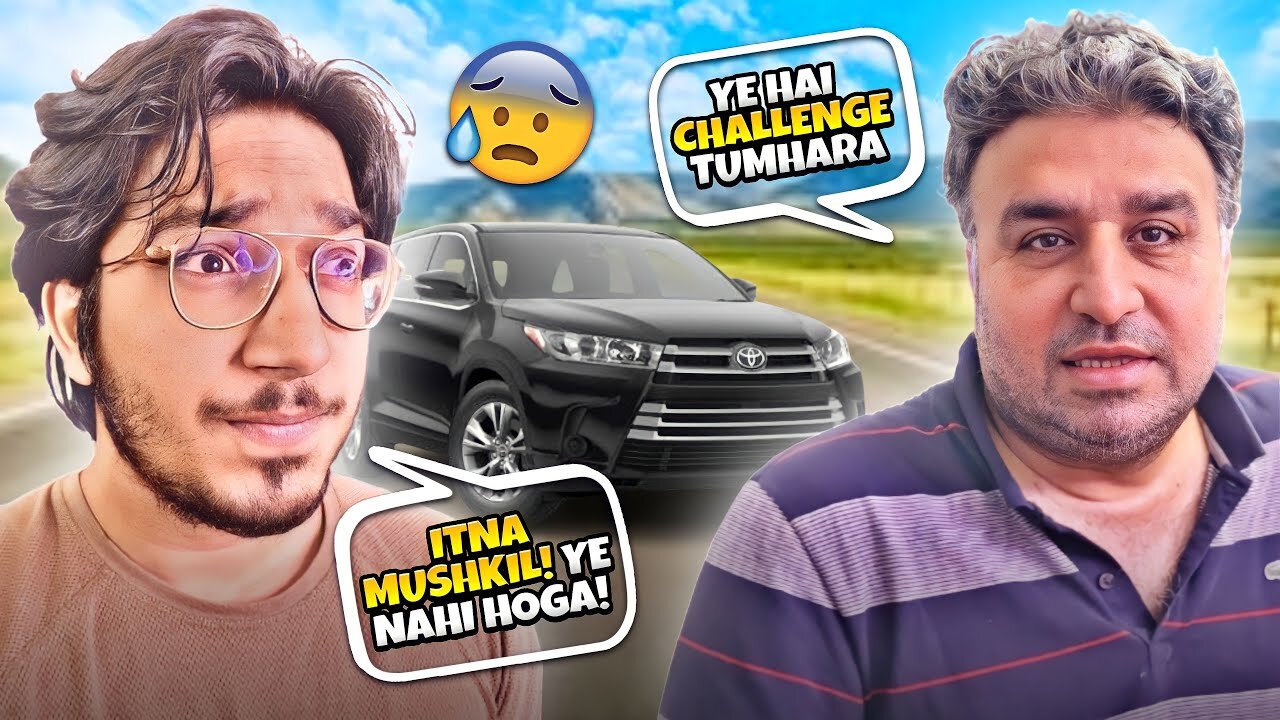 Papa Ne Jungle Mein Bhej Diya 24 hrs Challenge Ke Liye 😰