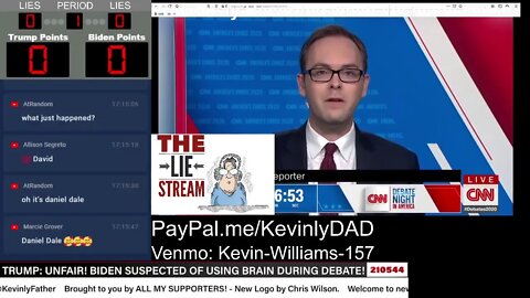 Trump Talks Tests and Testes. On the #LieStream. Come chat.