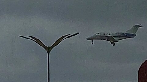 Embraer Phenom 100 PS-FSM vindo de Goegetown para Manaus