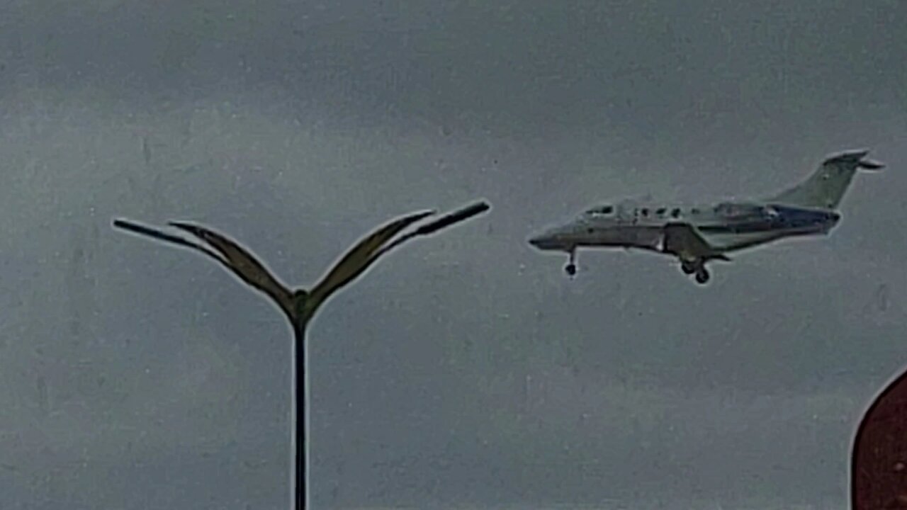 Embraer Phenom 100 PS-FSM vindo de Goegetown para Manaus