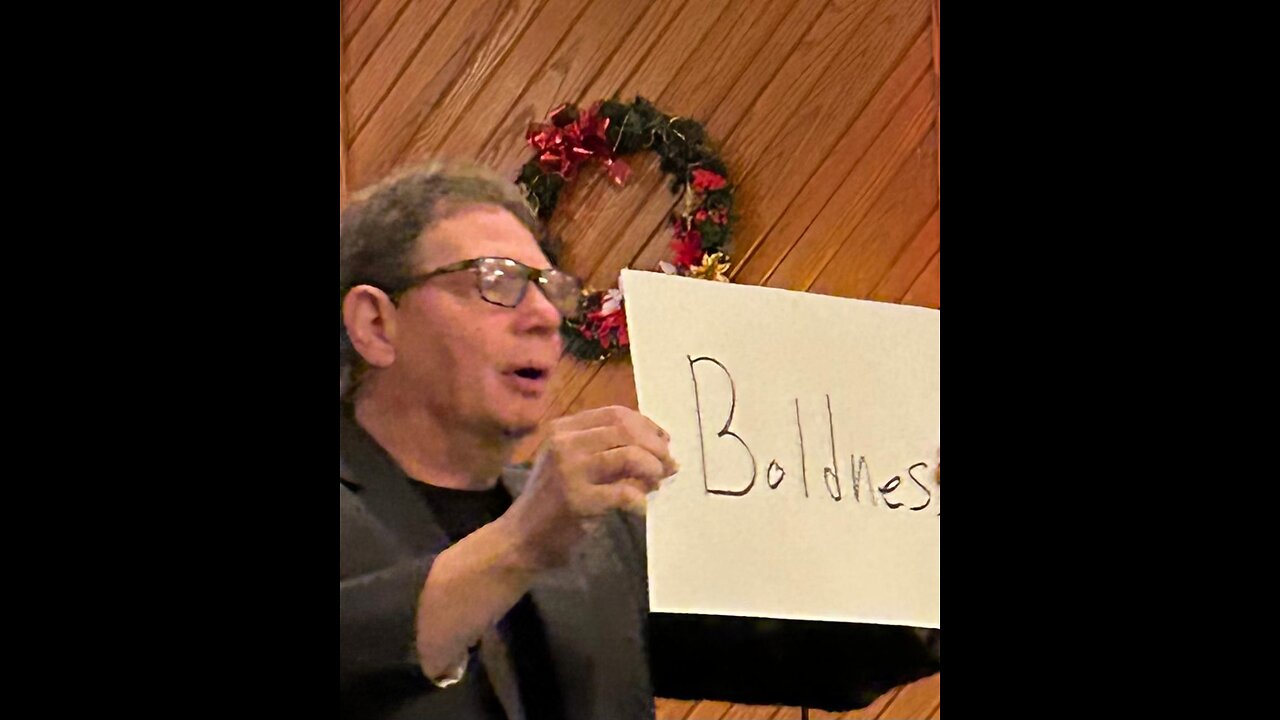 Dec 20, 2024 The Gift of Boldness