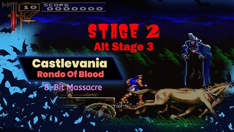 Castlevania: Rondo Of Blood - PC Engine (Stage 2/Bone Golem Boss/Alternate Stage 3)