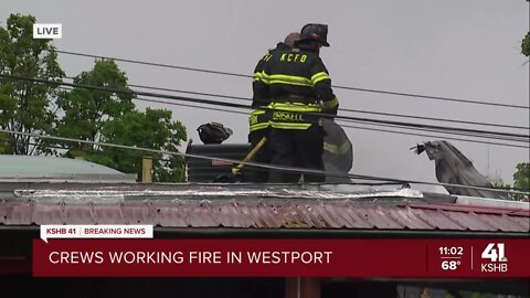 Fire crews battle smoke, fire at Westport's Buzzard Beach