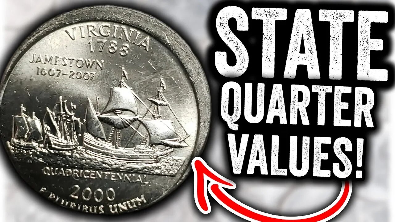 2000 STATE QUARTERS WORTH MONEY!! RARE MODERN COINS TO LOOK FOR IN POCKET CHANGE