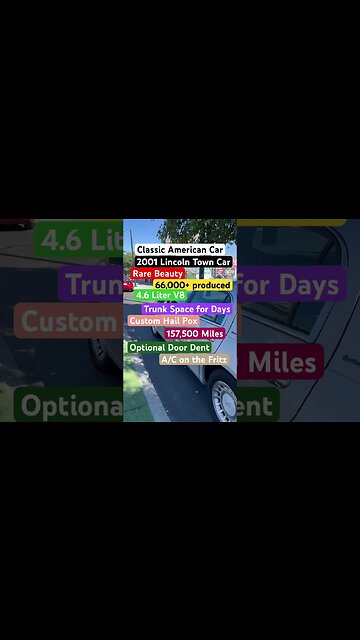 Classic American Car for sale. Famous YouTube content, creation vehicle $5000