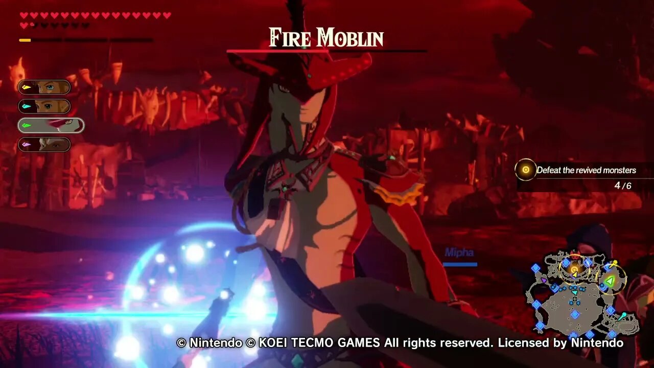 Sidon vs. Fire Moblin