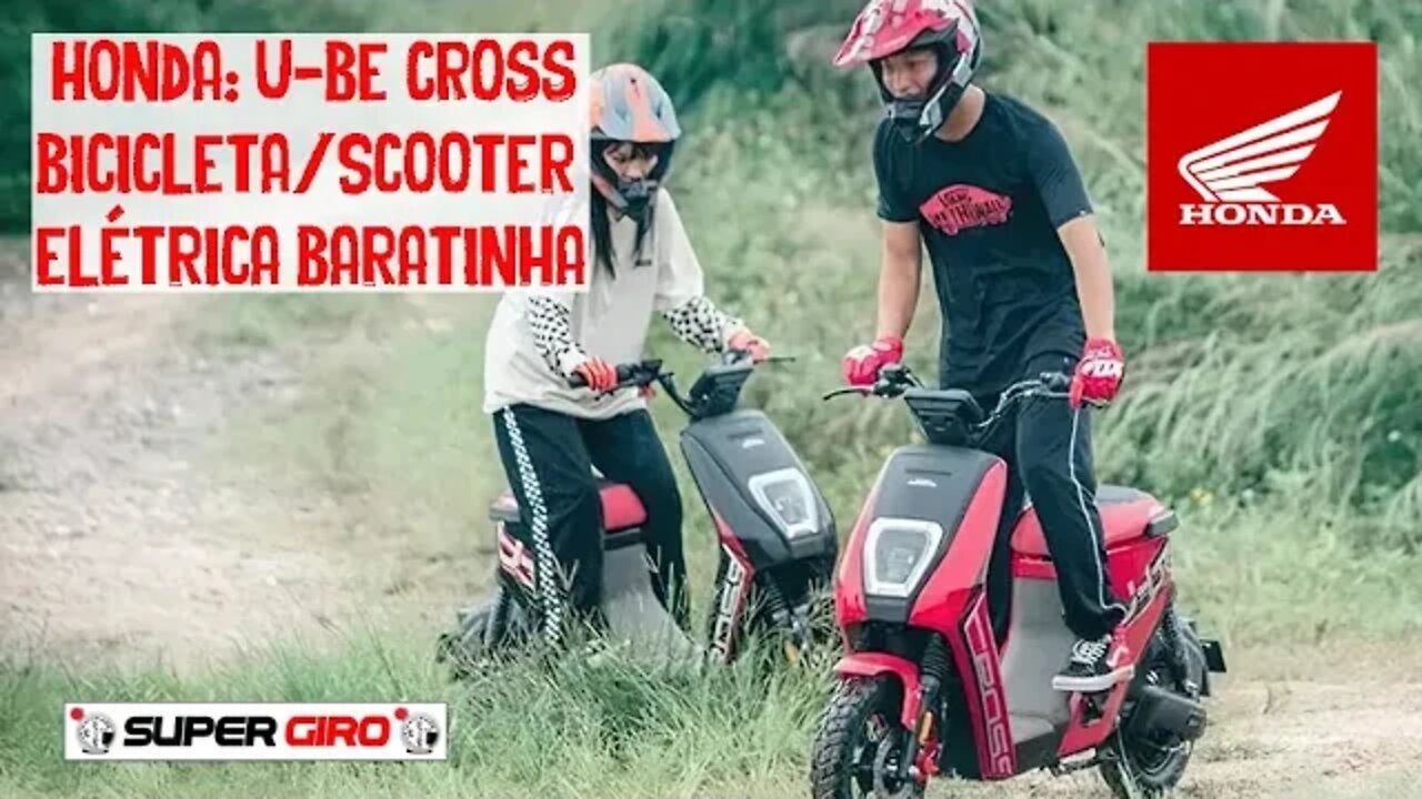 Honda U-be CROSS Scooter #CANALSUPERGIRO