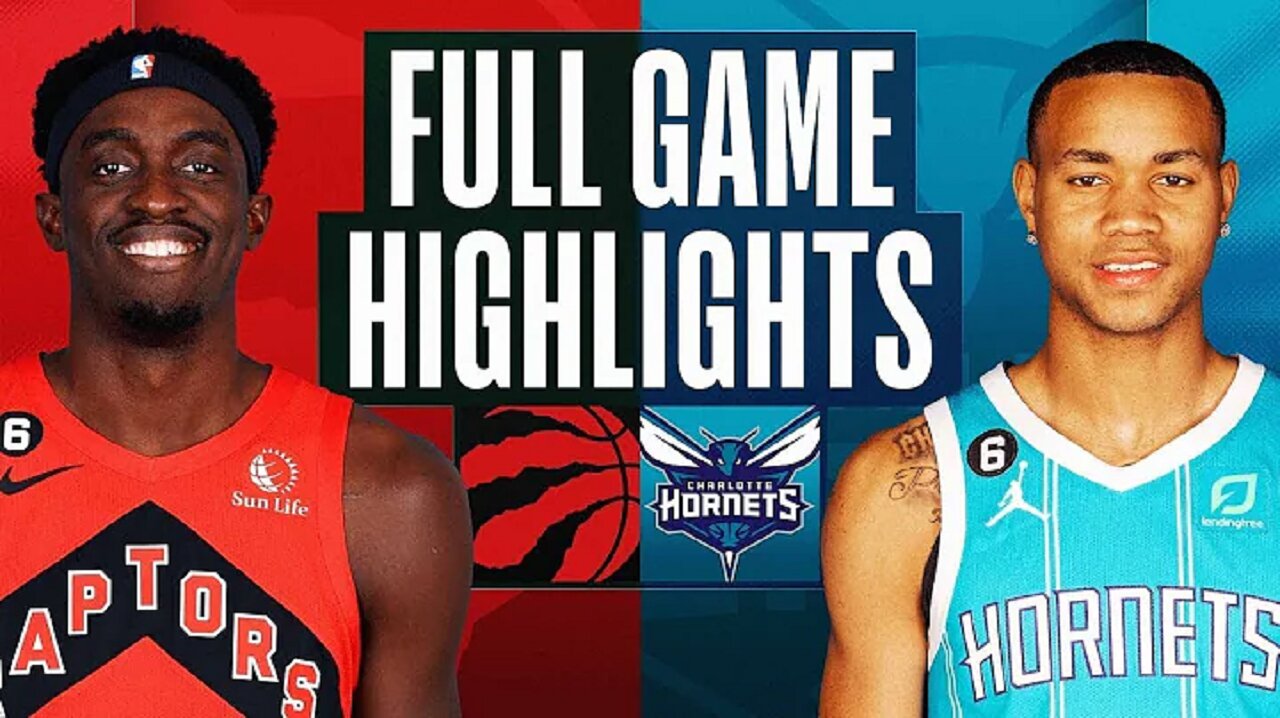 Toronto Raptors vs. Charlotte Hornets Full Game Highlights | Apr 4 | 2022-2023 NBA Season