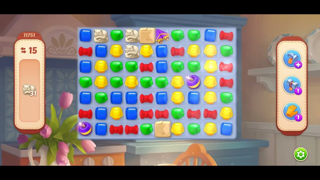 Playrix Homescapes Gameplay Walkthrough Level 11751