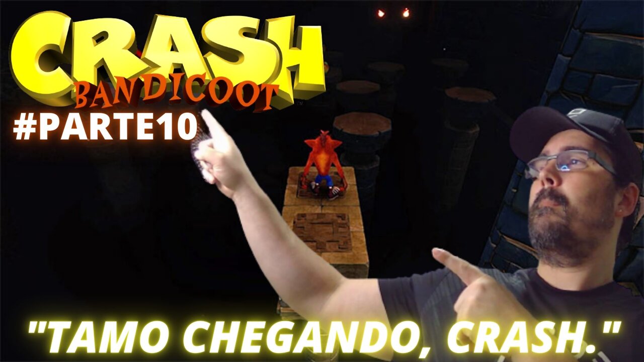 JOGANDO ATÉ ZERAR - CRASH BANDICOOT - PLAYSTATION 1 - #parte10 / Estamos chegando