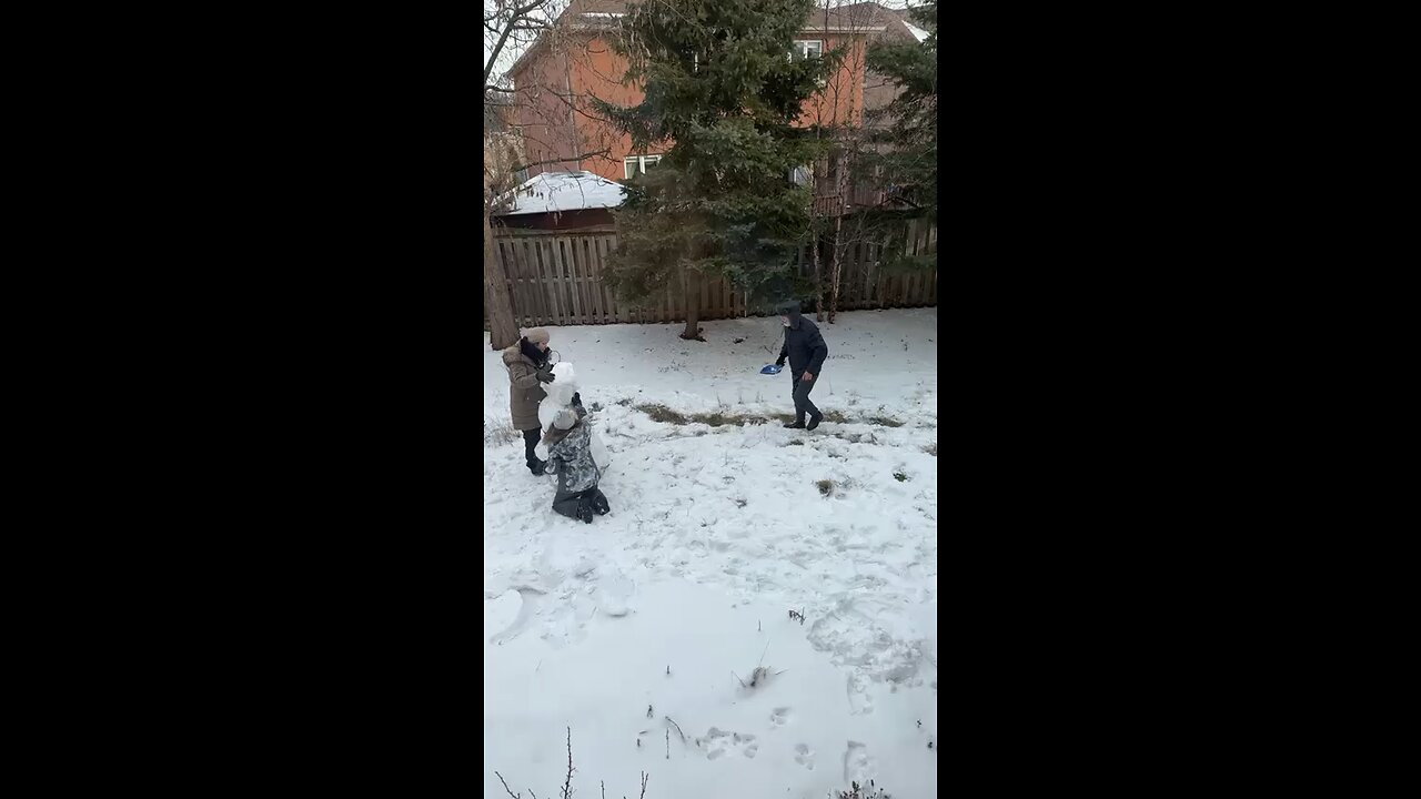 Making Snowman- Part #2