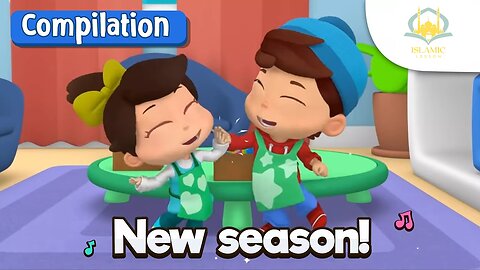 Omar Hana New Season Compilations | Islamic Series For Kids | Islamic Lesson