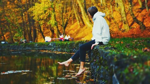 Calming music for sleep and meditation #shorts