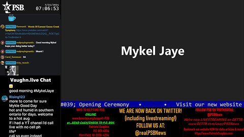 2024-07-31 07:00 EDT - Patriots Soapbox AM: with MykelJaye