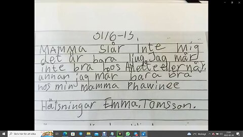 Emma vädjar om hjälp