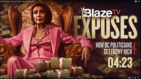 美元 How DC Politicians Get Filthy Rich, a movie that aired 24-0810 (go to 38.40 min after Beck)