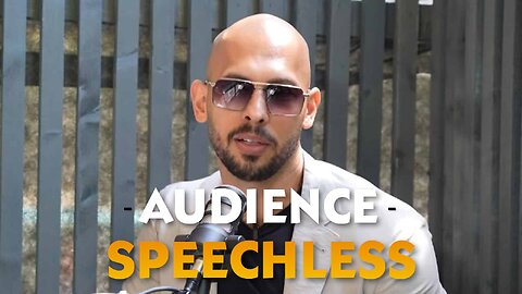 Andrew Tate's Speech Leaves The Audience SPEECHLESS