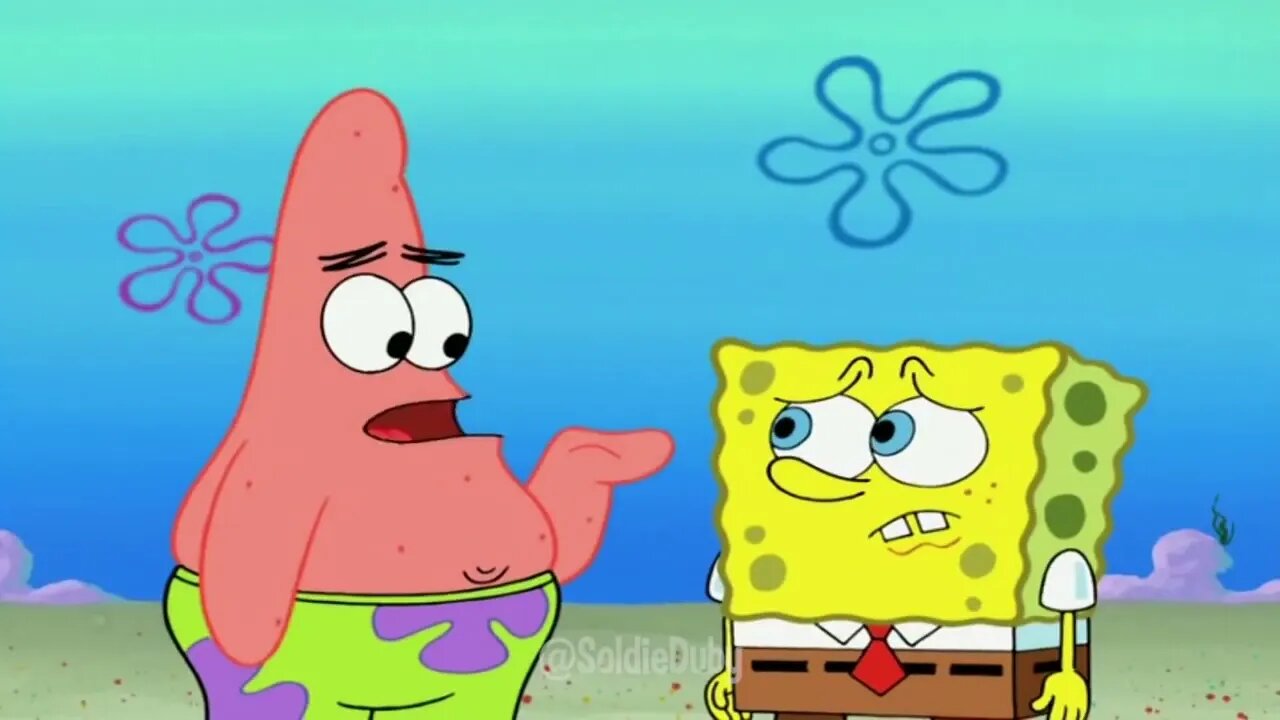 SpongeBob Meets his Past Self