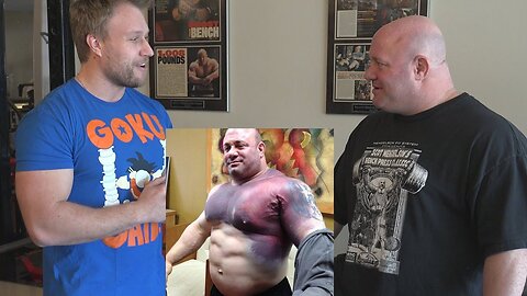 Scot's Bench Press Accident - Furious Pete & Scot Mendelson