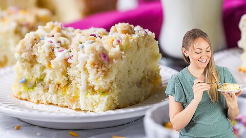 Birthday Crumb Cake