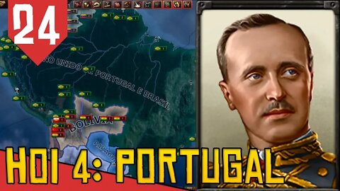 Expandindo o BRASIL - Hearts of Iron 4 Portugal #24 [Série Gameplay Português PT-BR]