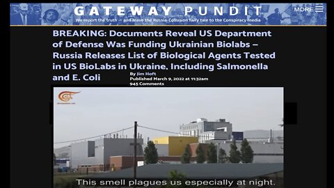 US Has US Funded Biolabs in Ukraine